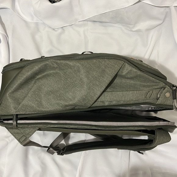 Peak design 45L travel backpack. Sage green. Used/Like new condition. - Picture 5 of 16